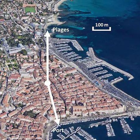 アパート Authentique - T3 A 2 Pas Du Port Et Des Plages - Parking Souterrain Offert *